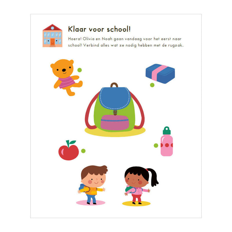 Load image into Gallery viewer, Deltas voor het eerst naar school - speel- en oefenboek