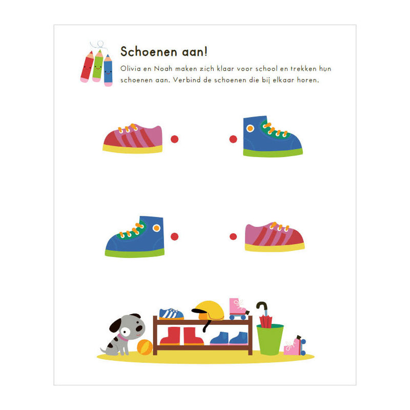 Load image into Gallery viewer, Deltas voor het eerst naar school - speel- en oefenboek