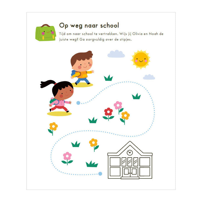 Load image into Gallery viewer, Deltas voor het eerst naar school - speel- en oefenboek