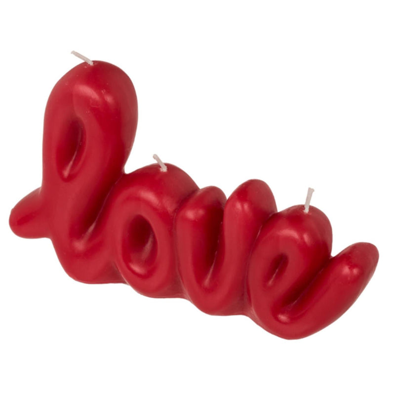 Load image into Gallery viewer, Ootb kaars love rood 20x3,8x11,8cm