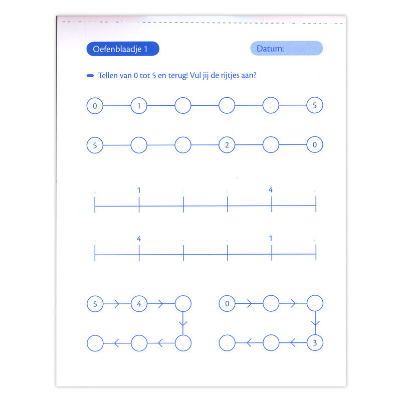 Load image into Gallery viewer, Deltas oefenblaadjes rekenen (6-7 j.) eerste trimester