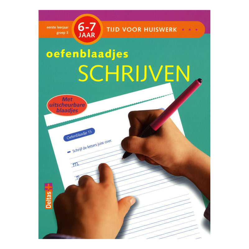 Load image into Gallery viewer, Deltas oefenblaadjes schrijven (6-7 j.)