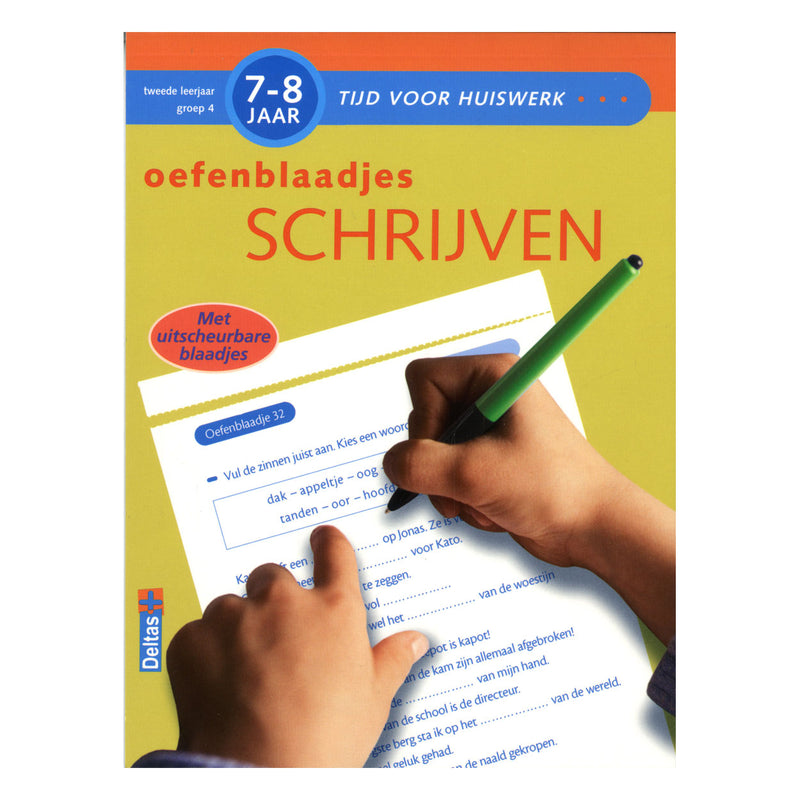 Load image into Gallery viewer, Deltas oefenblaadjes schrijven (7-8 j.)