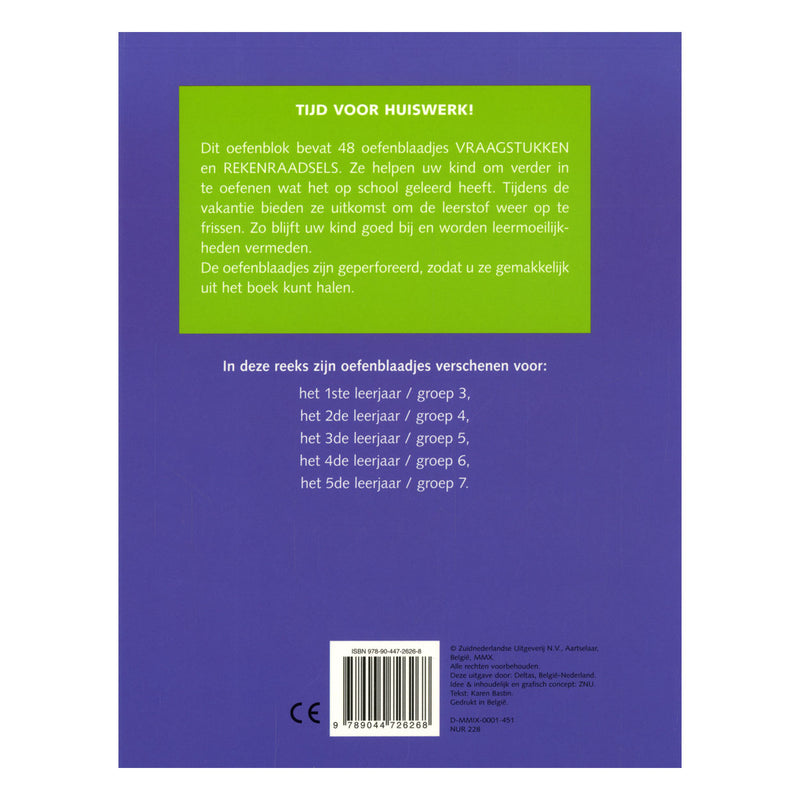 Load image into Gallery viewer, Oefenblaadjes Vraagstukken Rekenraadsels (8-9 J.)