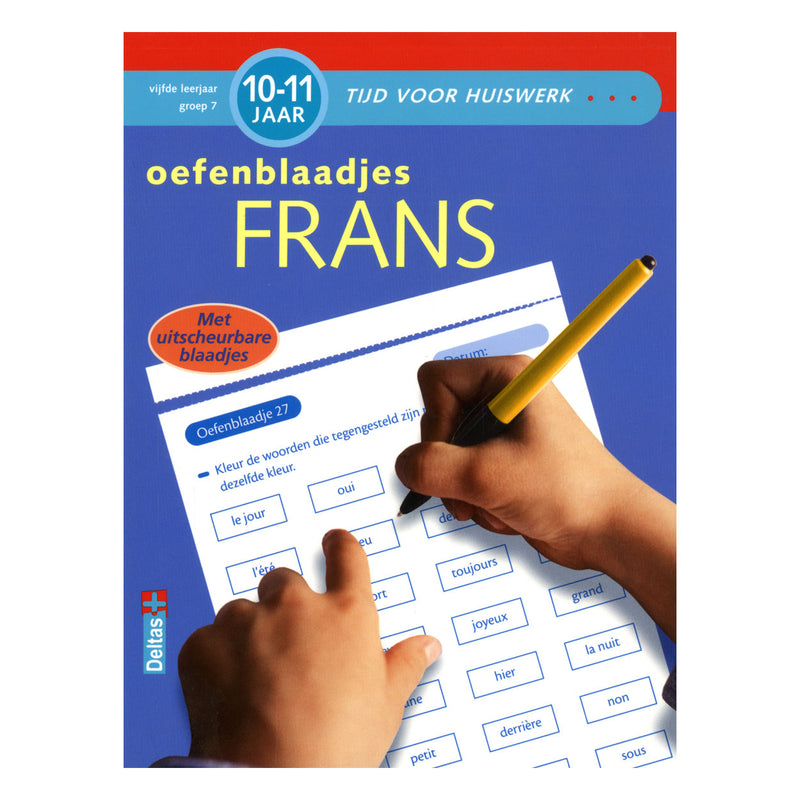 Load image into Gallery viewer, Deltas oefenblaadjes frans (10-11j)