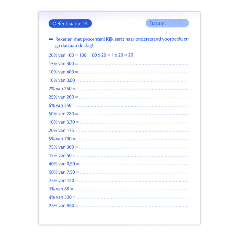 Load image into Gallery viewer, Deltas oefenblaadjes rekenen (10-11j) cijfers en bewerkingen