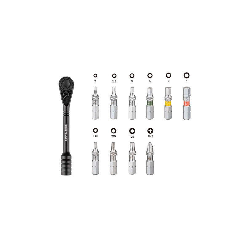 Load image into Gallery viewer, Topeak ratelsleutel ratchet rocket essential