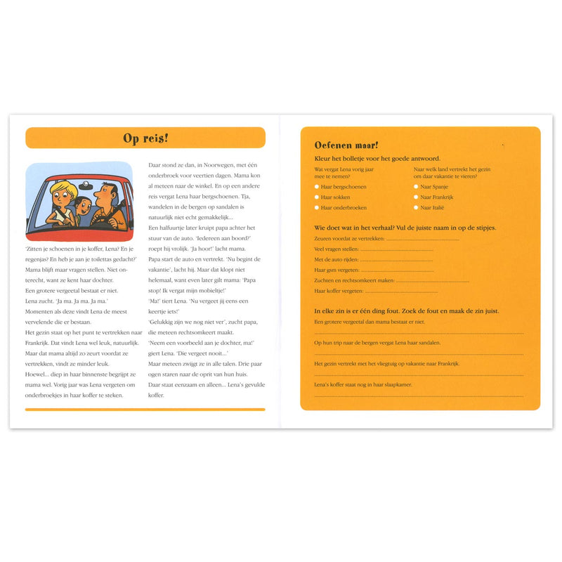 Load image into Gallery viewer, Deltas oefenschrift begrijpend lezen avi e5
