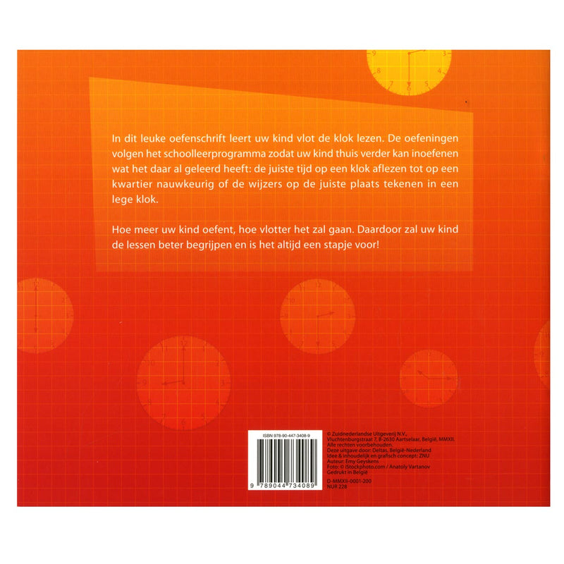 Load image into Gallery viewer, Deltas Mijn Oefenschrift De Klok 7-9 jaar