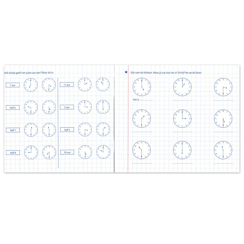 Load image into Gallery viewer, Deltas Mijn Oefenschrift De Klok 7-9 jaar