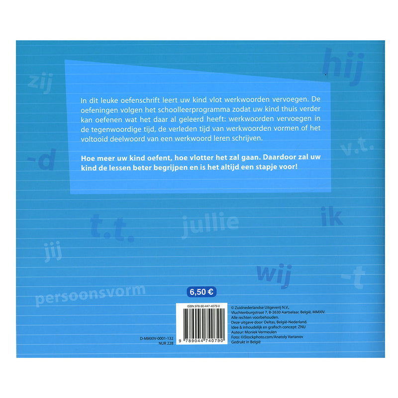 Load image into Gallery viewer, Deltas mijn oefenschrift werkwoorden - groep 7