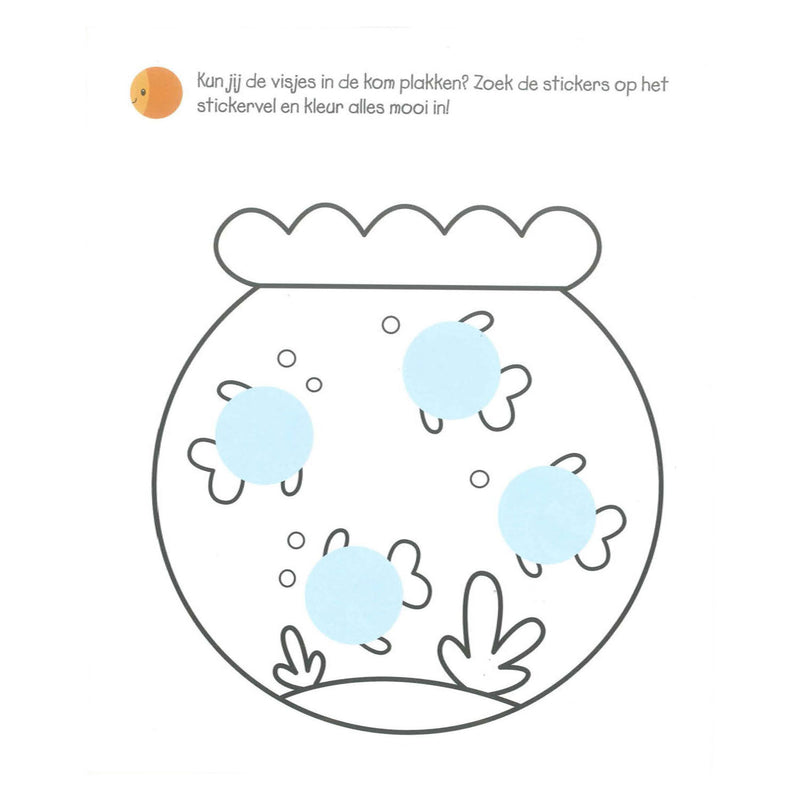 Load image into Gallery viewer, Deltas superleuk kleur- en stickerboek (2-4jr)