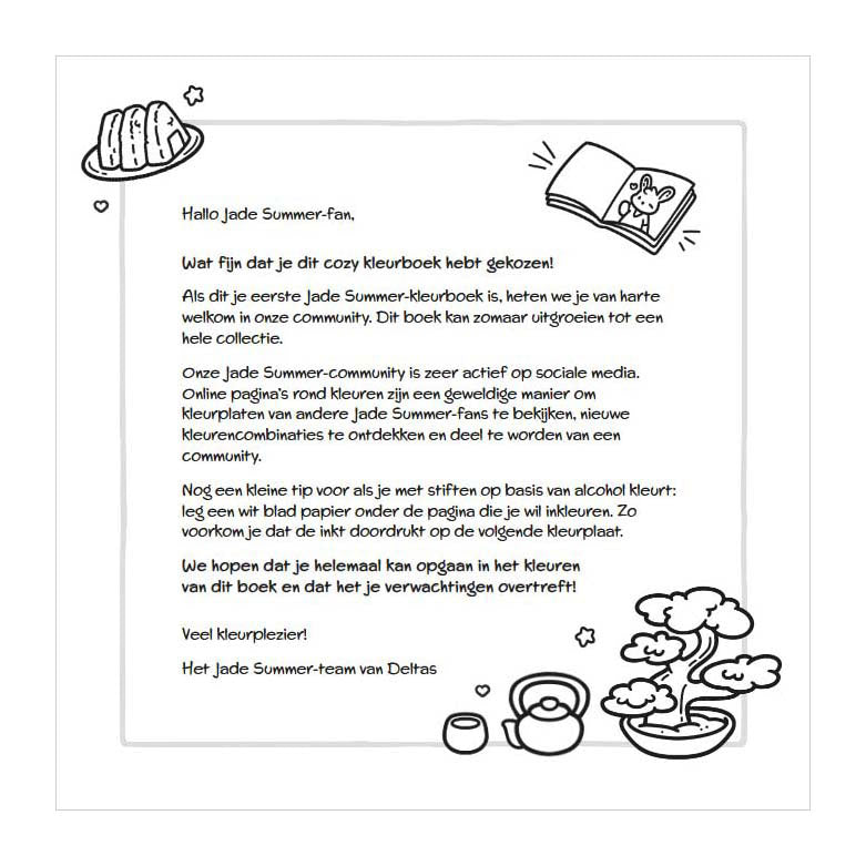 Load image into Gallery viewer, Deltas cozy japan - comfy kleurboek jade summer