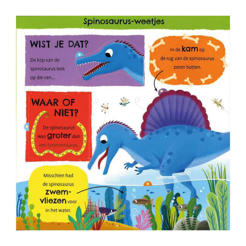 Load image into Gallery viewer, Deltas mijn eerste weetjesboek bij de dino's
