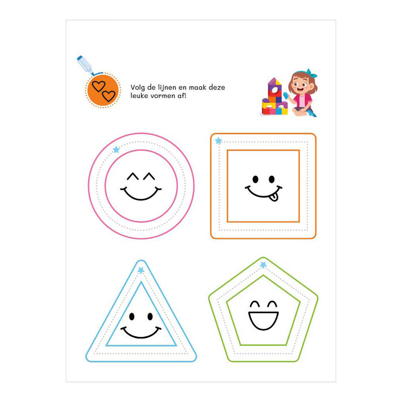 Load image into Gallery viewer, Deltas oefenpret uitwisbare stift - eerste schrijfoefeningen - 4-5 jaar