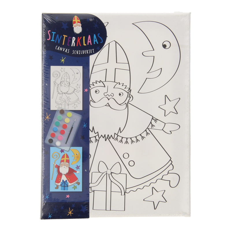 Load image into Gallery viewer, Canvas Schilderen Sinterklaas