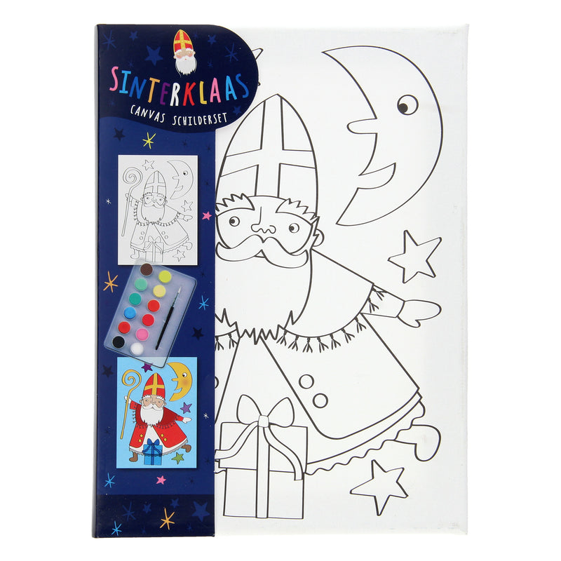 Load image into Gallery viewer, Canvas Schilderen Sinterklaas