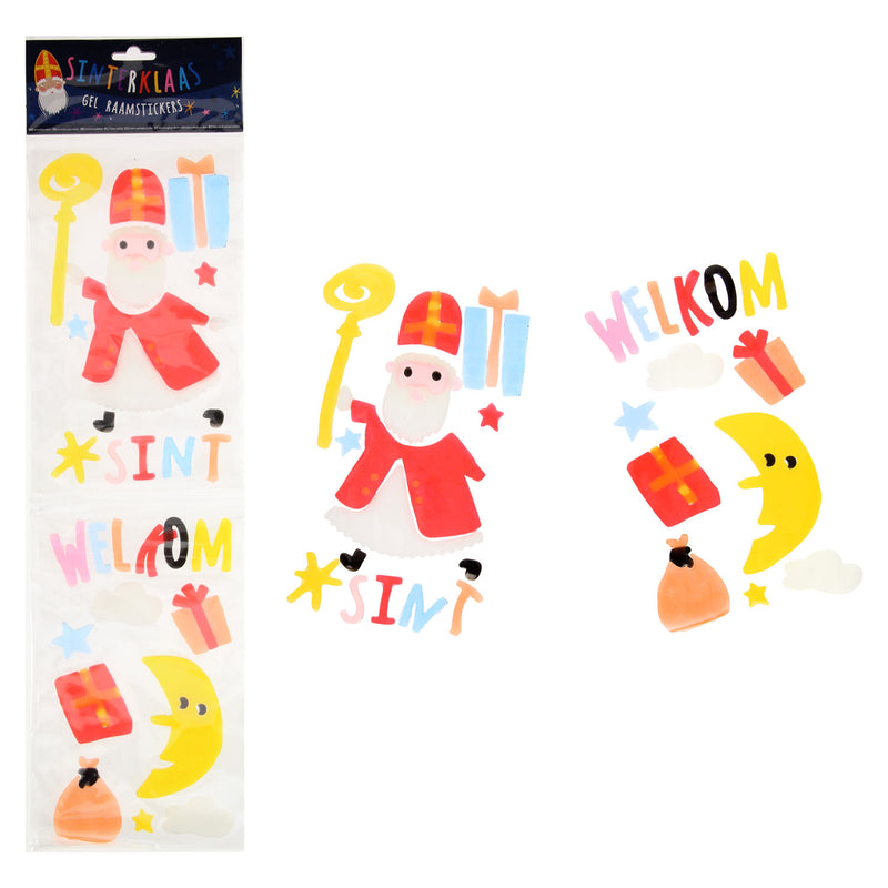 Load image into Gallery viewer, Wins holland raamstickers sinterklaasfeest