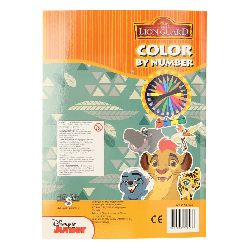 Load image into Gallery viewer, Boek specials nederland bv kleuren op nummer - lion king