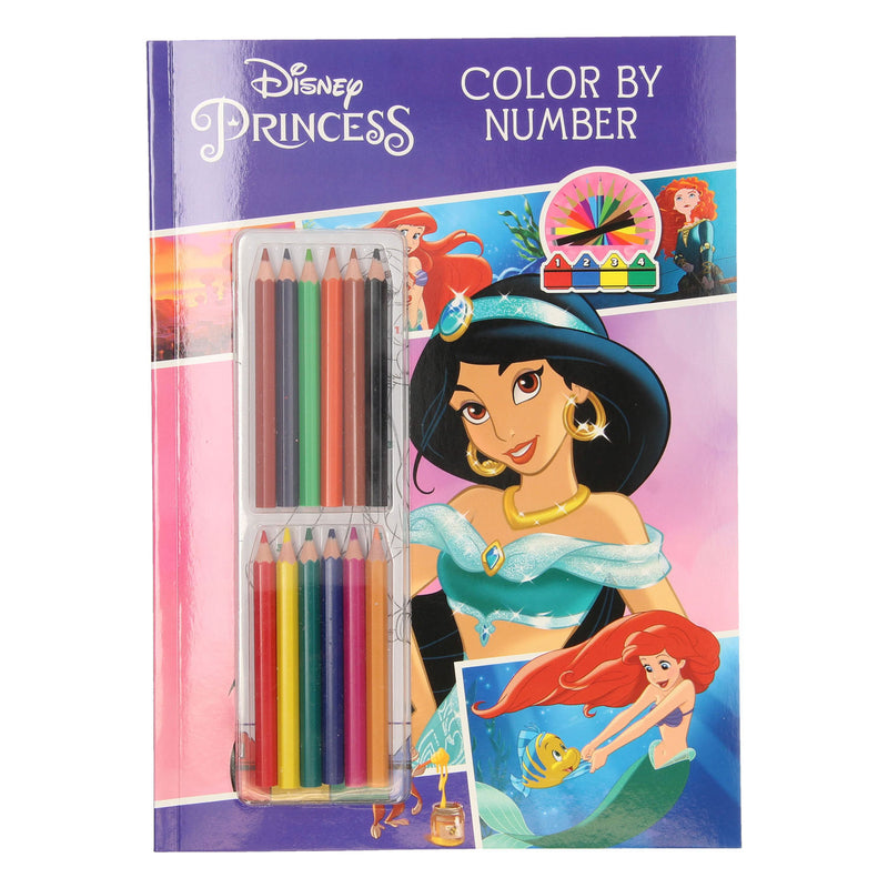 Load image into Gallery viewer, Boek specials nederland bv kleuren op nummer - prinsessen