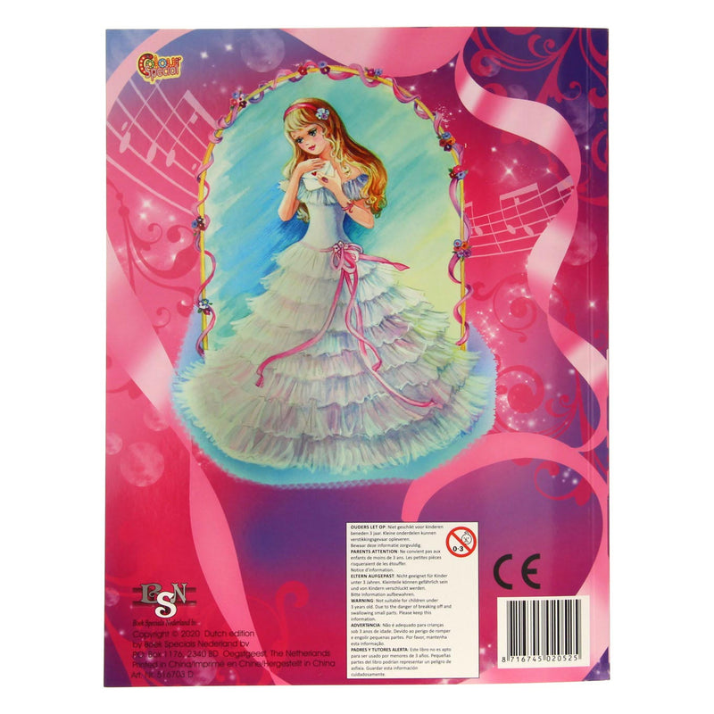 Load image into Gallery viewer, Boek specials nederland bv kleurboek met wascokrijtjes, 12st.