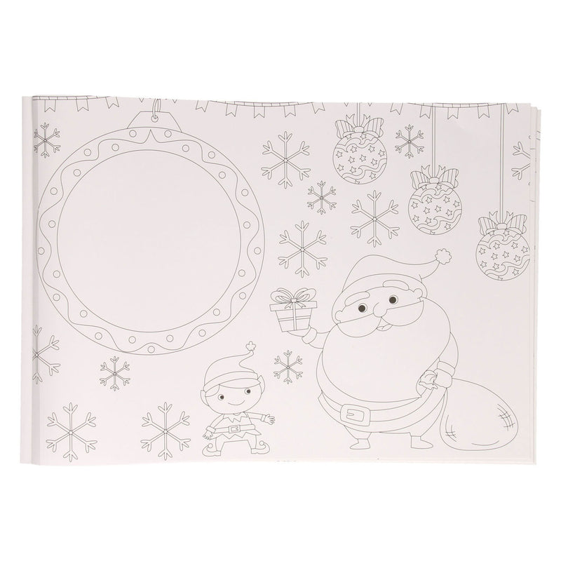 Load image into Gallery viewer, Kleurboek Placemat Kerst, 12st.