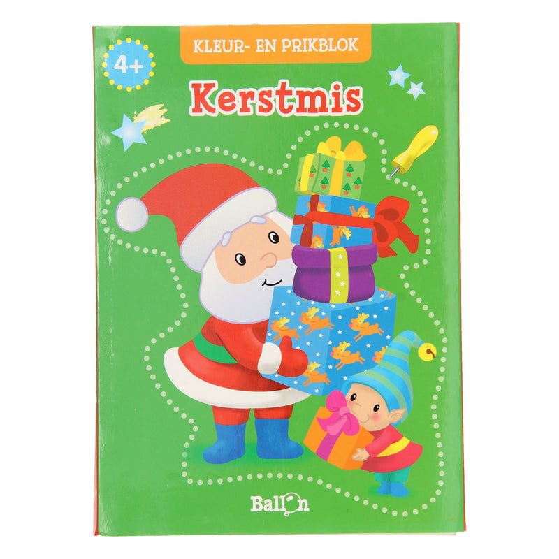 Load image into Gallery viewer, Boek Specials Nederland BV Kleuren Prikblok Kerstmis