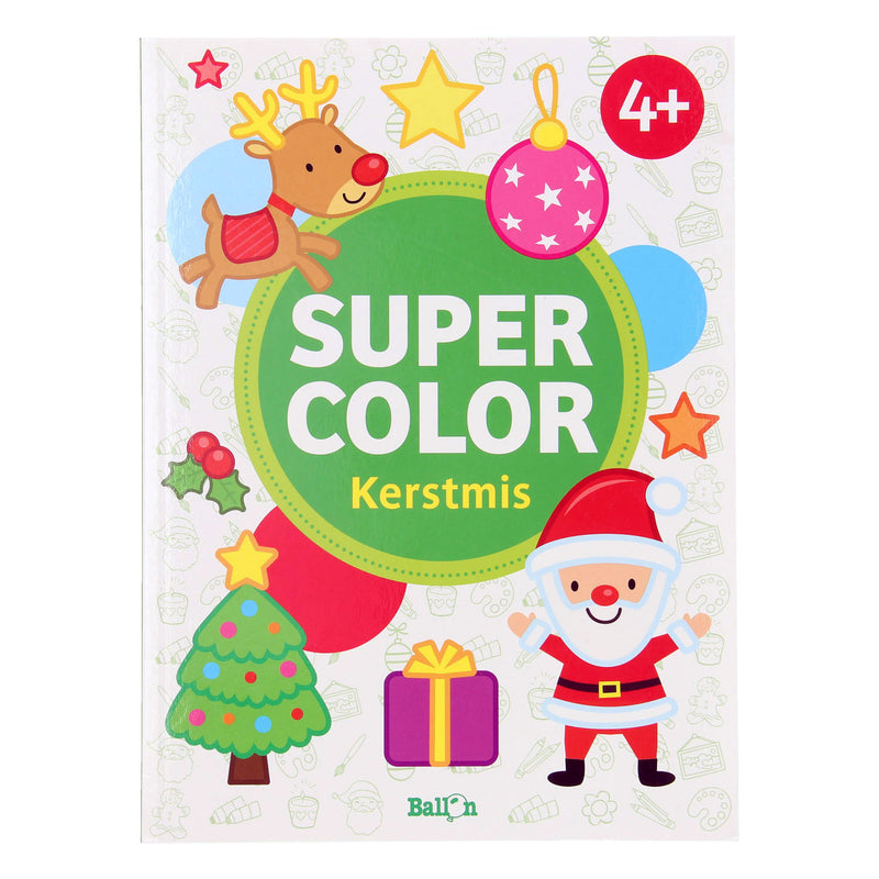 Load image into Gallery viewer, Boek Specials Nederland BV Super Kleurboek Kerstmis