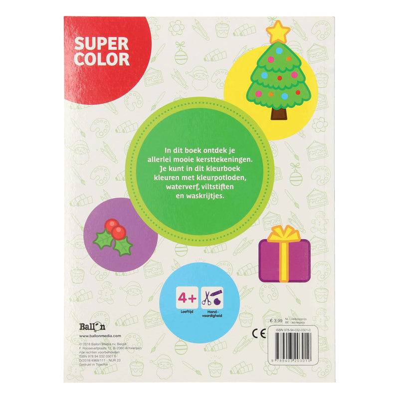 Load image into Gallery viewer, Boek Specials Nederland BV Super Kleurboek Kerstmis