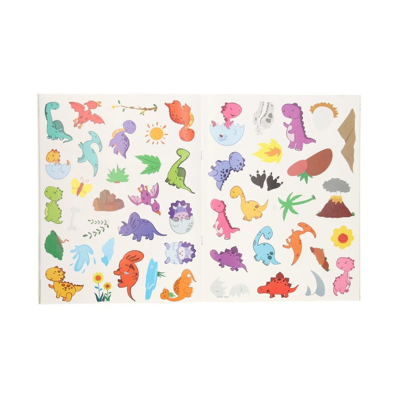 Load image into Gallery viewer, Leer tekenen kleurboek met stickers