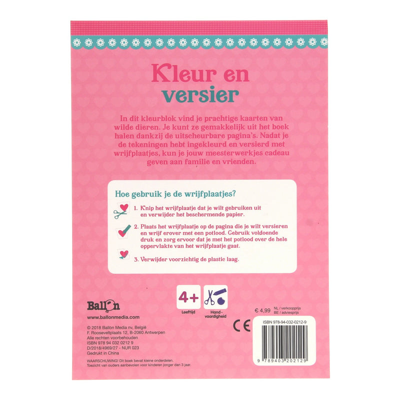 Load image into Gallery viewer, Kleur en Versier - Wilde Dieren