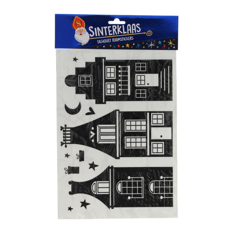 Load image into Gallery viewer, Wins holland silhouette raamstickers sinterklaas