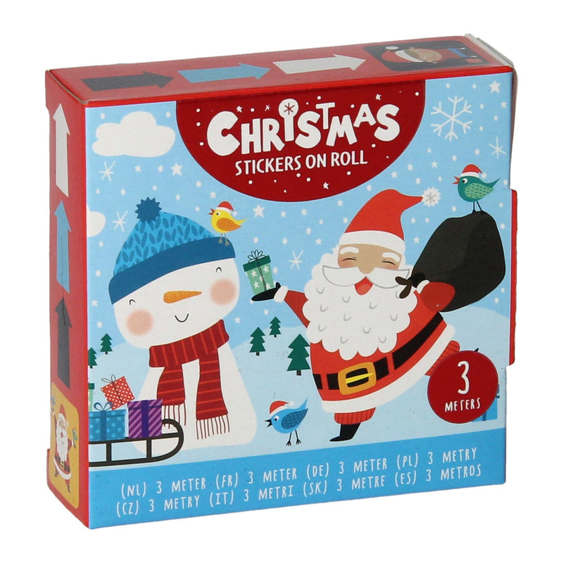 Load image into Gallery viewer, Wins holland kerststickers op rol, 3 meter