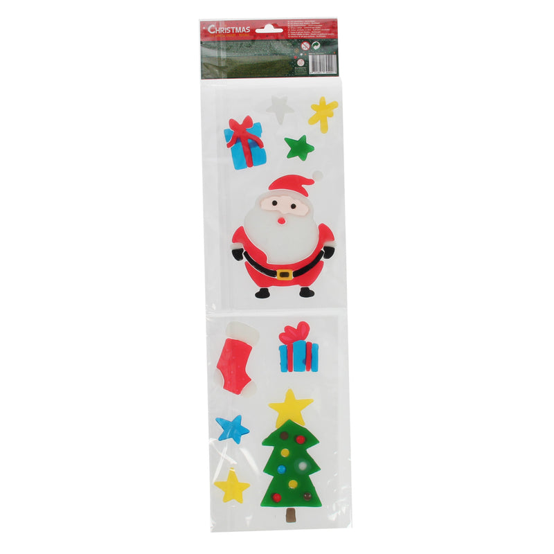 Load image into Gallery viewer, Herbruikbare Gel Raamstickers Kerst