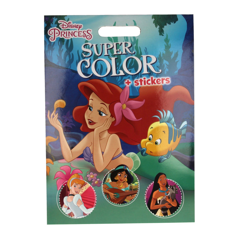 Load image into Gallery viewer, Boek Specials Nederland BV Walt Super Color Kleurboek Prinses