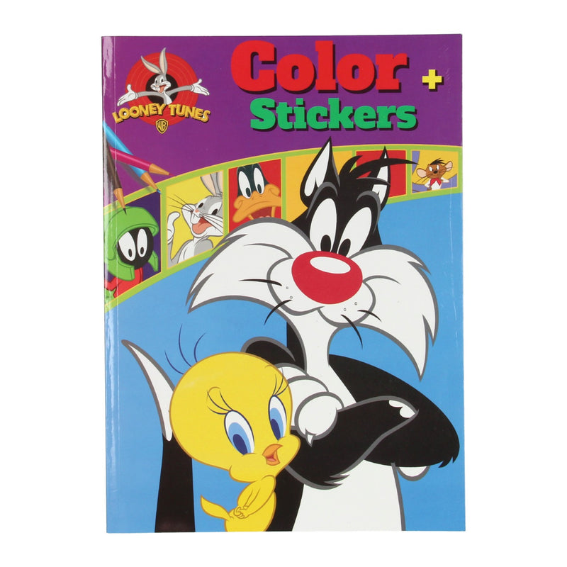 Afbeelding laden in galerijviewer, Boek specials nederland bv warner bros color kleurboek looney tunes met stickers