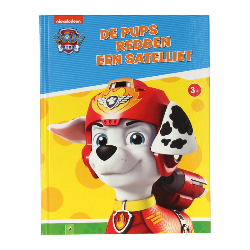 Load image into Gallery viewer, Wins Holland Voorleesboek De Pups Redden een Satelliet PAW Patrol