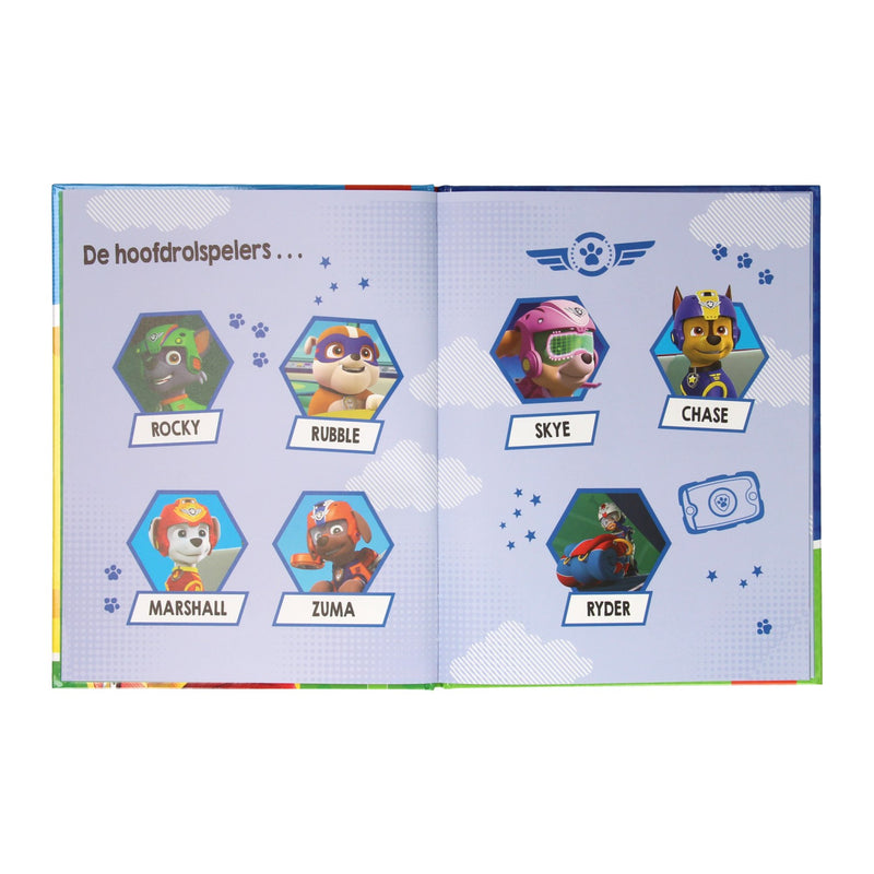 Load image into Gallery viewer, Wins Holland Voorleesboek De Pups Redden een Satelliet PAW Patrol