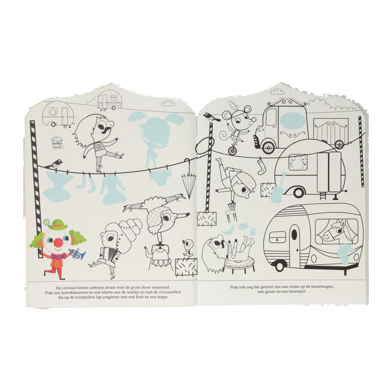 Load image into Gallery viewer, Wins Holland Plakkenen Kleuren In het Circus