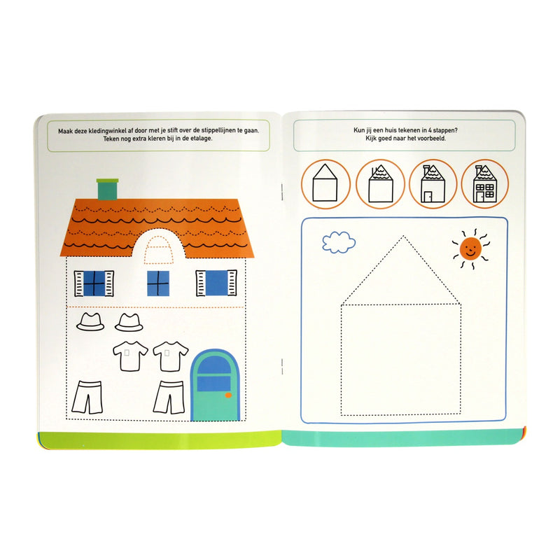 Load image into Gallery viewer, Wins Holland Ik Leer Tekenen met Uitwisbare Pen 6+