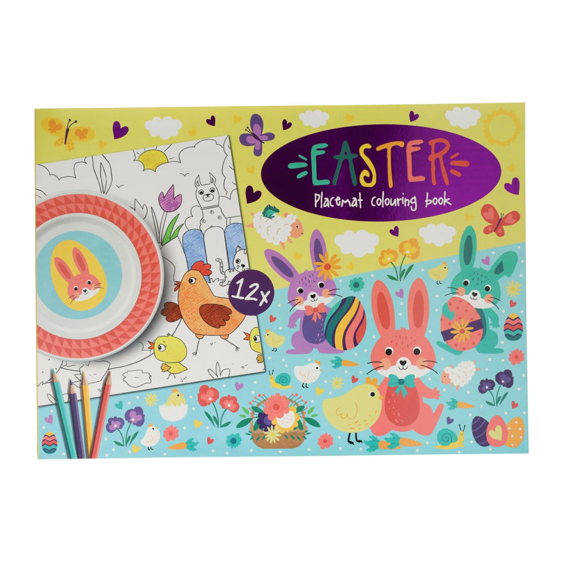 Load image into Gallery viewer, Wins holland placemats kleurboek pasen, 12st.