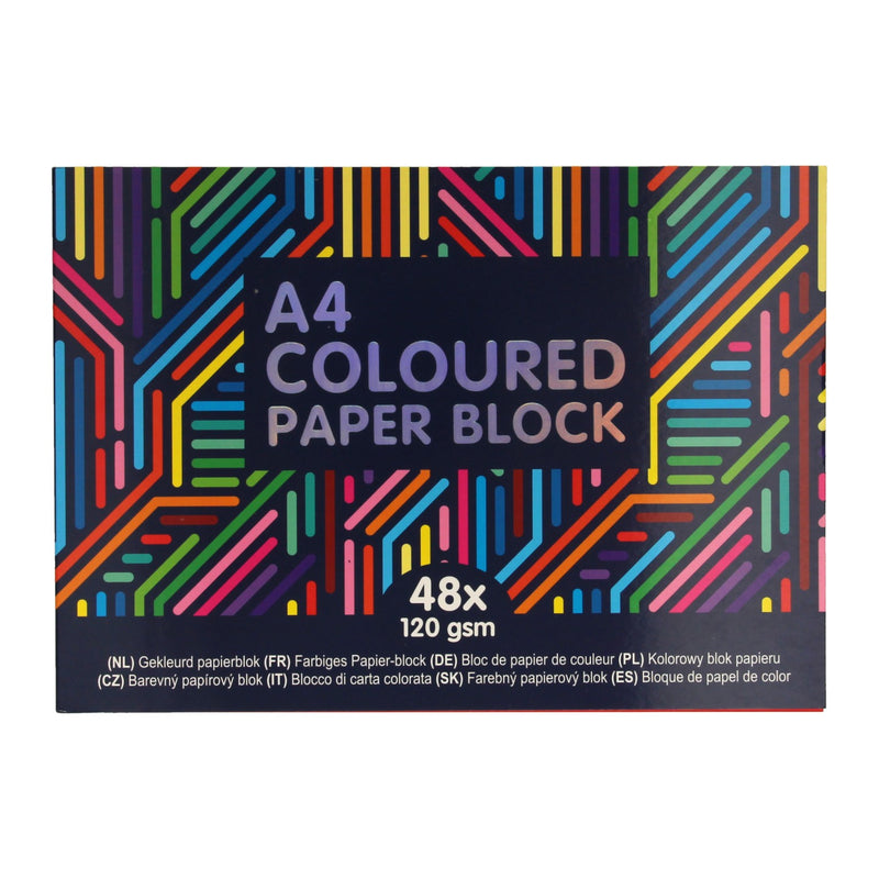 Load image into Gallery viewer, Wins holland blok gekleurd papier a4