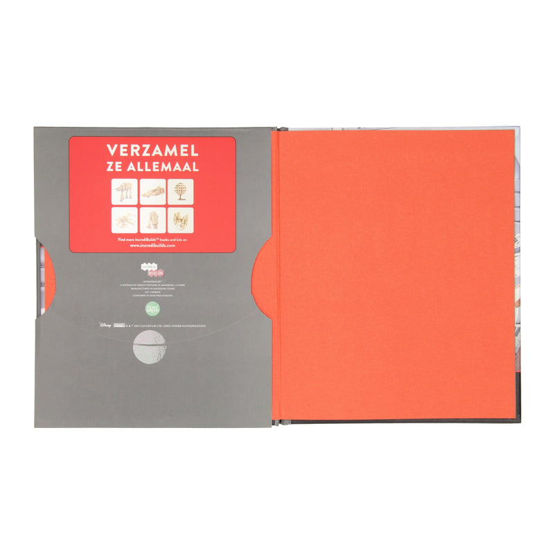 Load image into Gallery viewer, Star wars bb-8 deluxe boek met houten bouwmodel