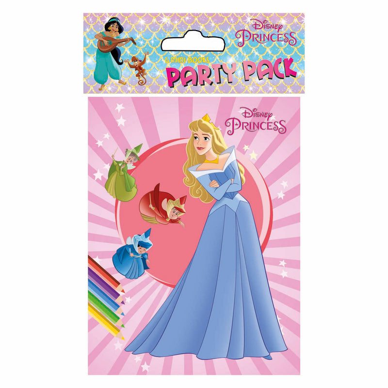 Load image into Gallery viewer, Boek specials nederland bv disney party kleurboekjes prinses, 6st.