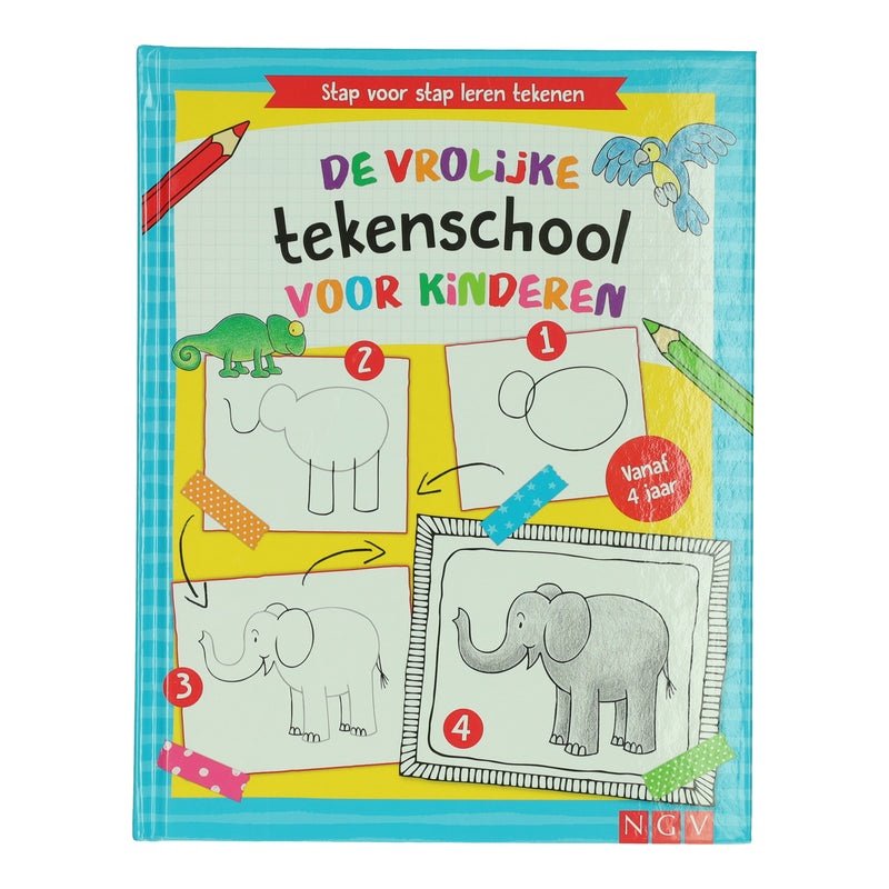 Load image into Gallery viewer, Wins holland de vrolijke tekenschool voor kinderen - stap voor stap