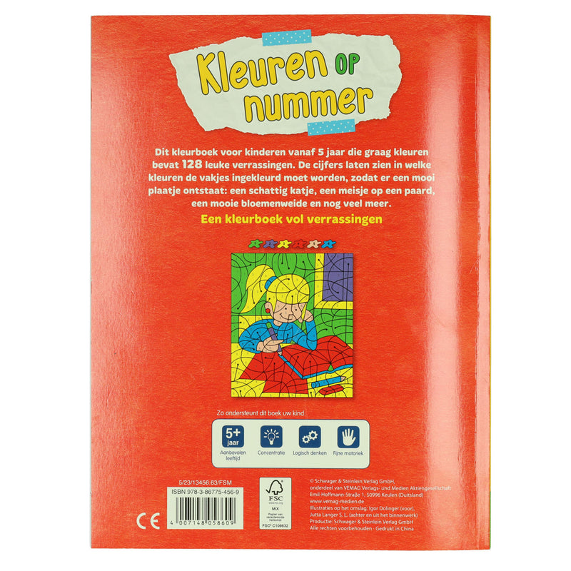 Load image into Gallery viewer, Wins holland kleuren op nummer - 128 verrassingen