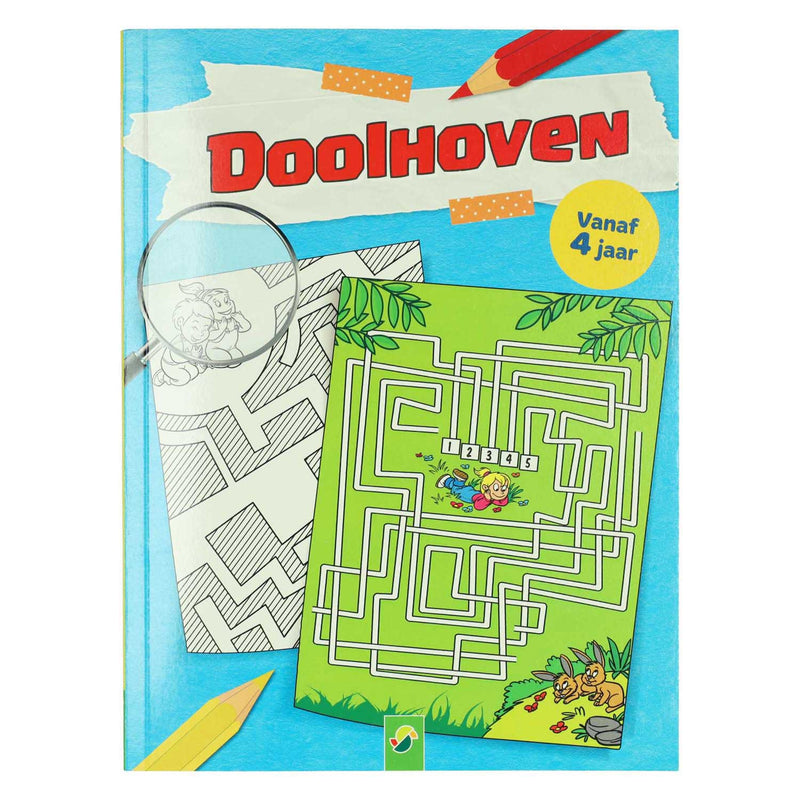 Load image into Gallery viewer, Wins holland doolhovenboek - 115 doolhoven