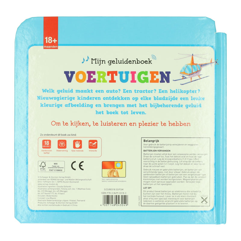 Load image into Gallery viewer, Wins holland mijn geluidenboek voertuigen