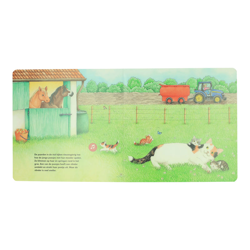 Load image into Gallery viewer, Wins holland bijzondere geluidenboek boerderij - 6 geluiden