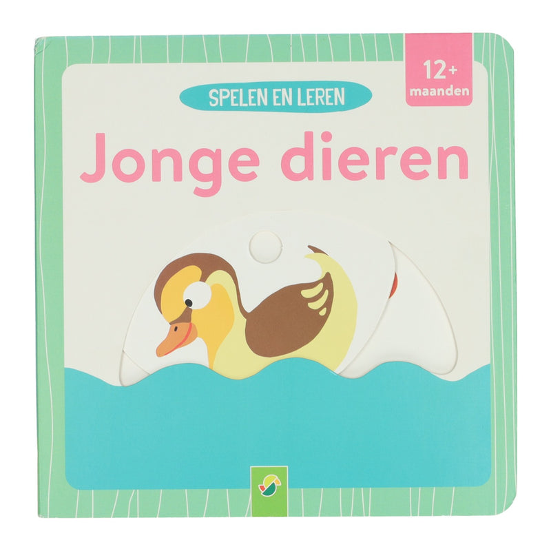 Load image into Gallery viewer, Wins holland schuifboekje spelen en leren jonge dieren
